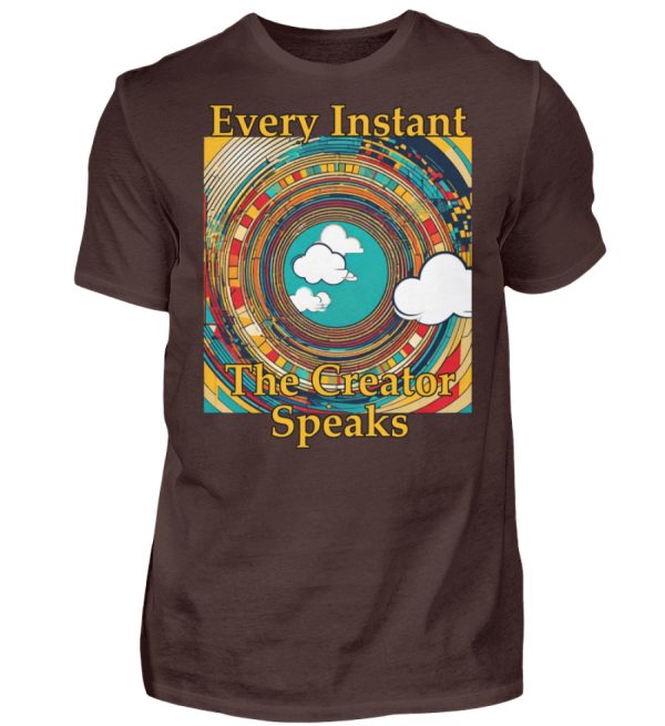 Every instant, the Creator Speaks - Men Basic Shirt-1074