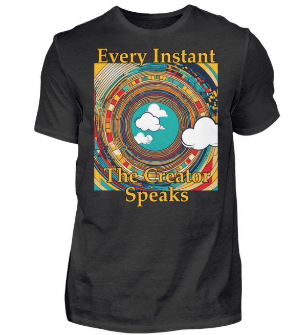 Every instant, the Creator Speaks - Men Basic Shirt-16