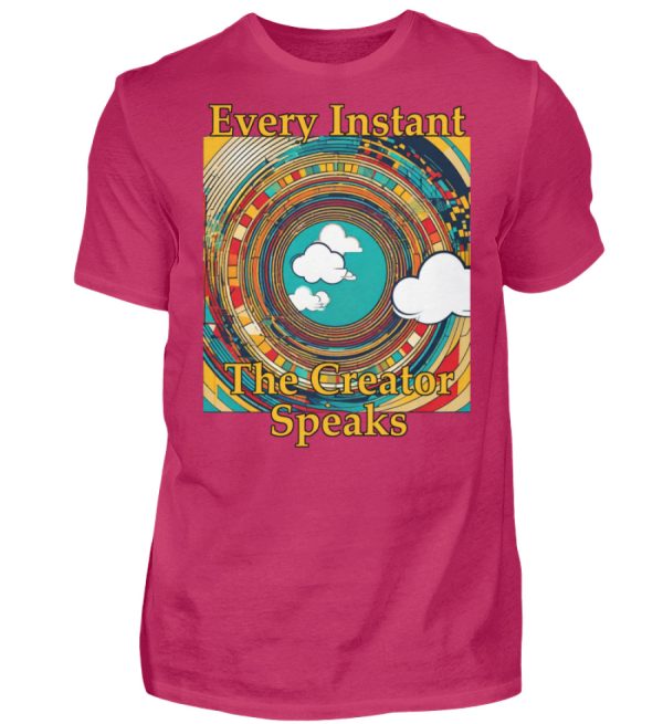 Every instant, the Creator Speaks - Men Basic Shirt-1216