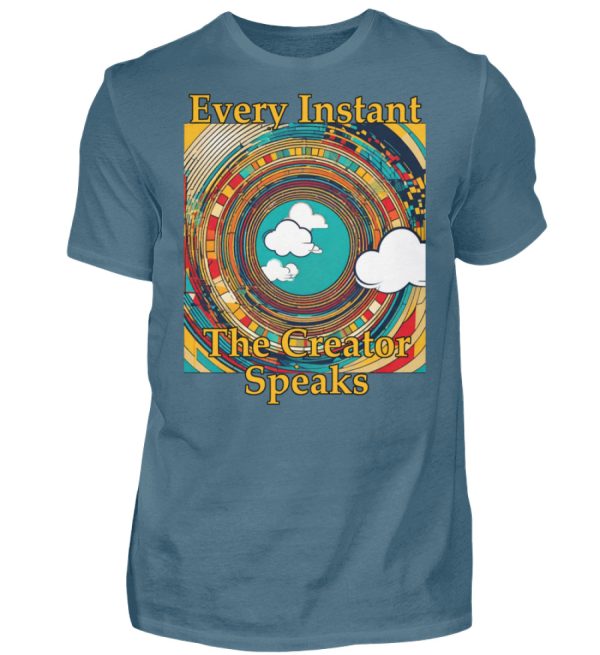 Every instant, the Creator Speaks - Men Basic Shirt-1230