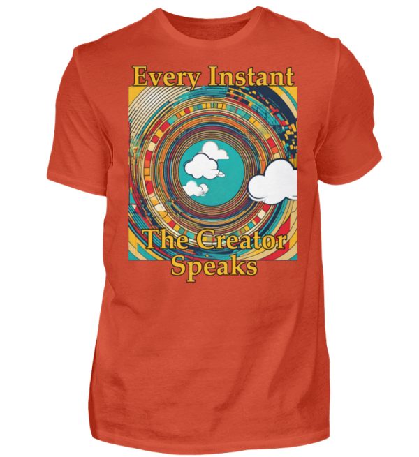 Every instant, the Creator Speaks - Men Basic Shirt-1236