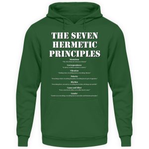 The Seven Hermetic Principles - Unisex Hoodie-833