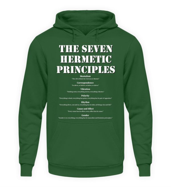 The Seven Hermetic Principles - Unisex Hoodie-833