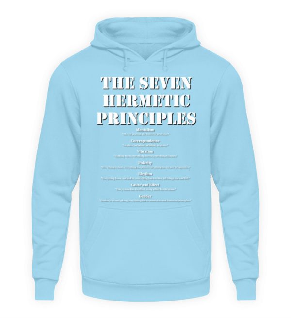 The Seven Hermetic Principles - Unisex Hoodie-674