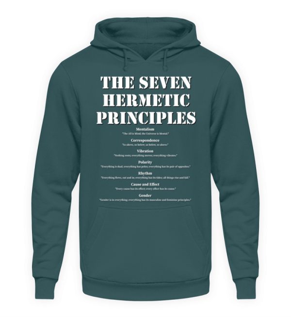 The Seven Hermetic Principles - Unisex Hoodie-1461