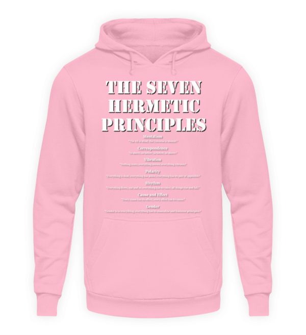 The Seven Hermetic Principles - Unisex Hoodie-1490