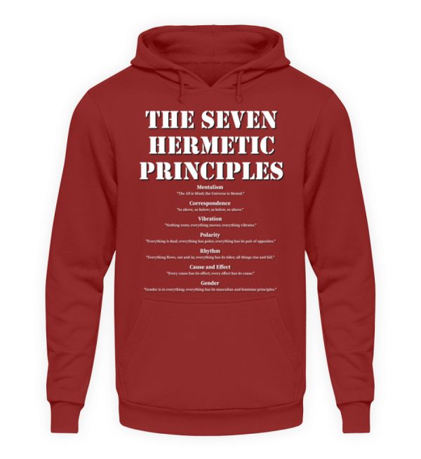 The Seven Hermetic Principles - Unisex Hoodie-1503