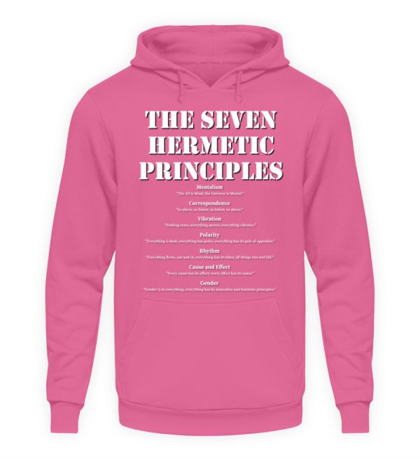 The Seven Hermetic Principles - Unisex Hoodie-1521