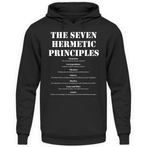 The Seven Hermetic Principles - Unisex Hoodie-639