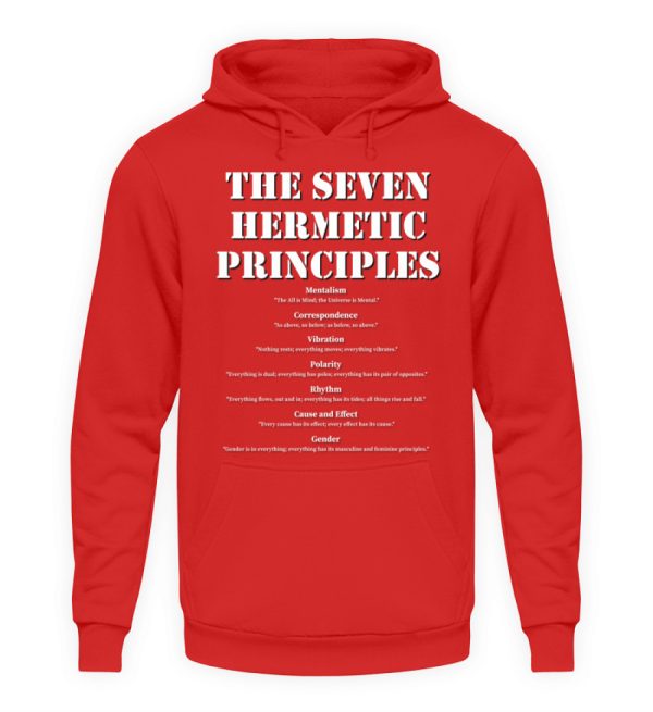 The Seven Hermetic Principles - Unisex Hoodie-1565