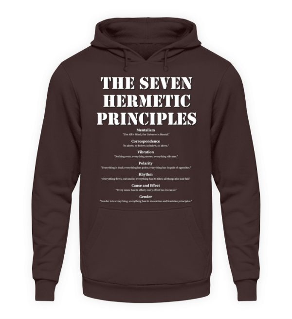 The Seven Hermetic Principles - Unisex Hoodie-1604