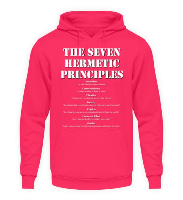 The Seven Hermetic Principles - Unisex Hoodie-1610