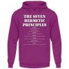 The Seven Hermetic Principles - Unisex Hoodie-1658