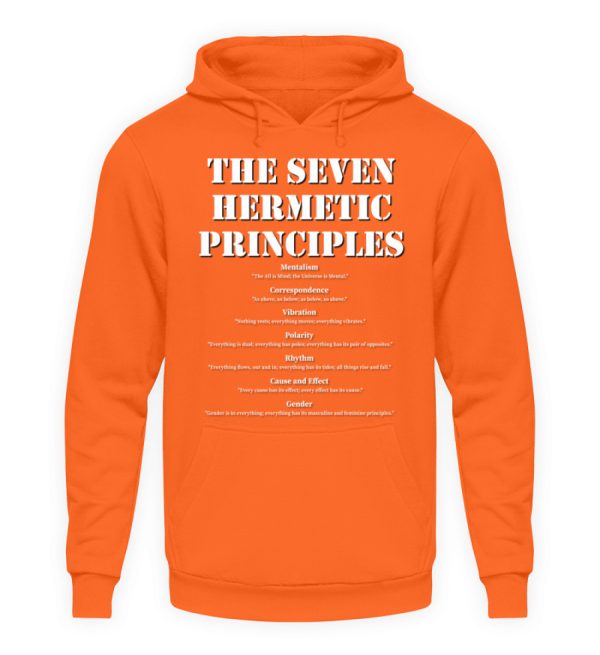 The Seven Hermetic Principles - Unisex Hoodie-1692