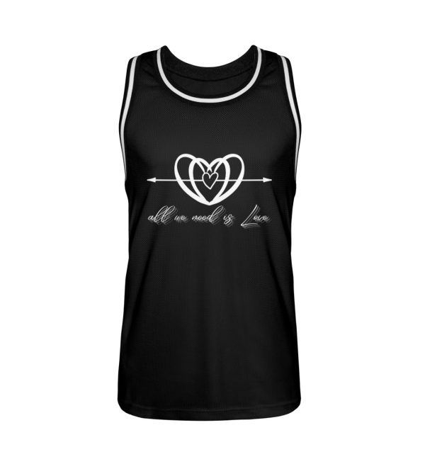 All we Need is Love - Unisex Basketball Jersey-16