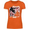 Wrestle Your Bad Self Not Others - Women Basic Shirt-1692