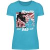 Wrestle Your Bad Self Not Others - Women Basic Shirt-2462