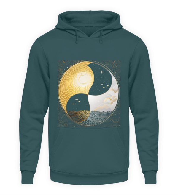 Ying Yang Night Day - Unisex Hoodie-1461