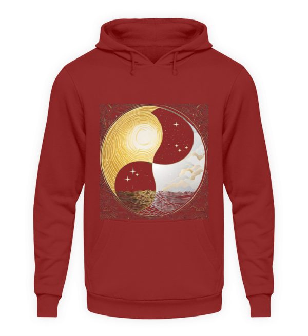 Ying Yang Night Day - Unisex Hoodie-1503