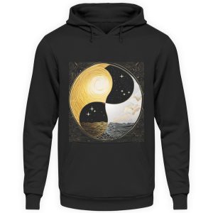 Ying Yang Night Day - Unisex Hoodie-639