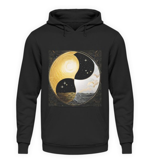 Ying Yang Night Day - Unisex Hoodie-639