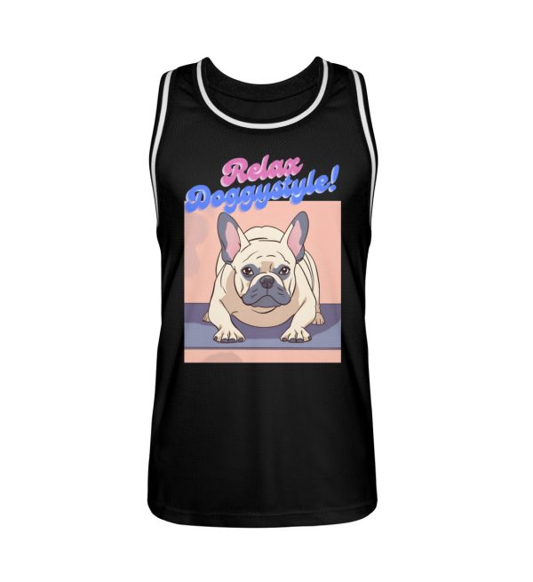 Relax Doggystyle - Unisex Basketball Jersey-16