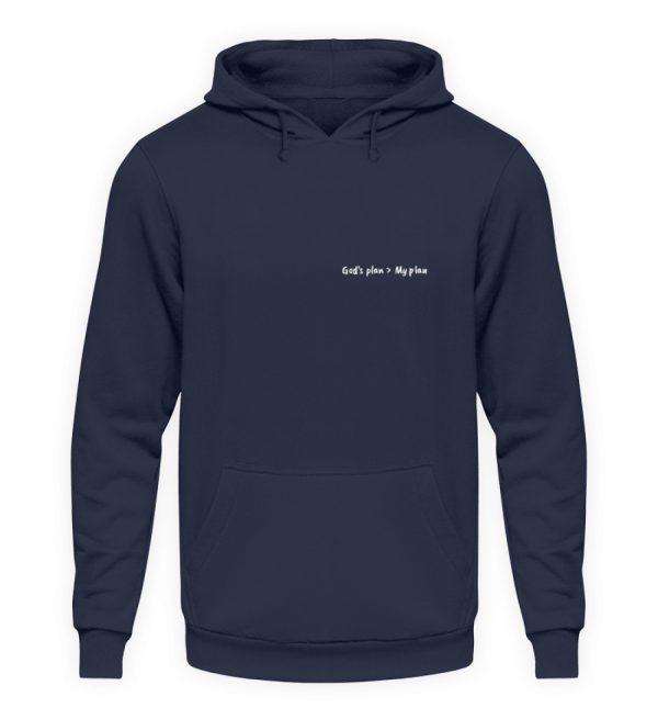 God-s plan is larger than my plan - Unisex Hoodie-1698