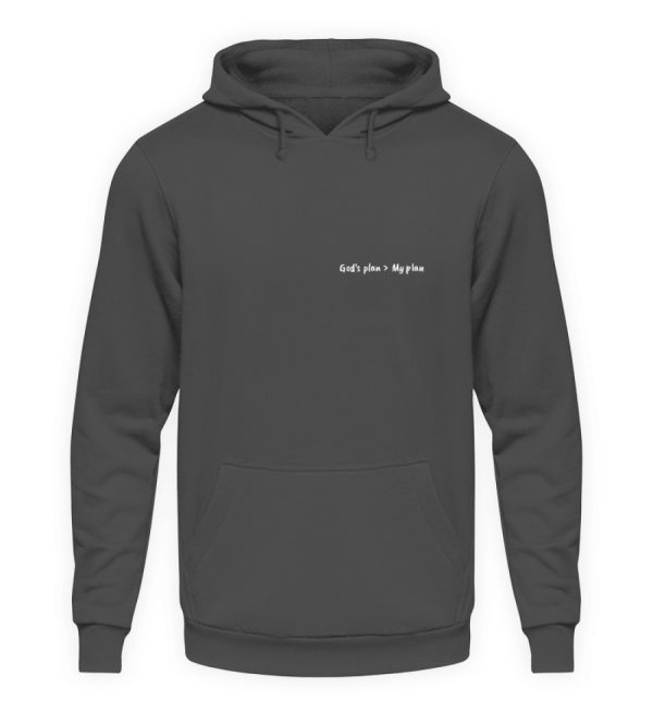 God-s plan is larger than my plan - Unisex Hoodie-1762