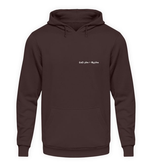 God-s plan is larger than my plan - Unisex Hoodie-1604