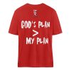 God-s plan is larger than my plan - Organic Relaxed Shirt ST/ST-4