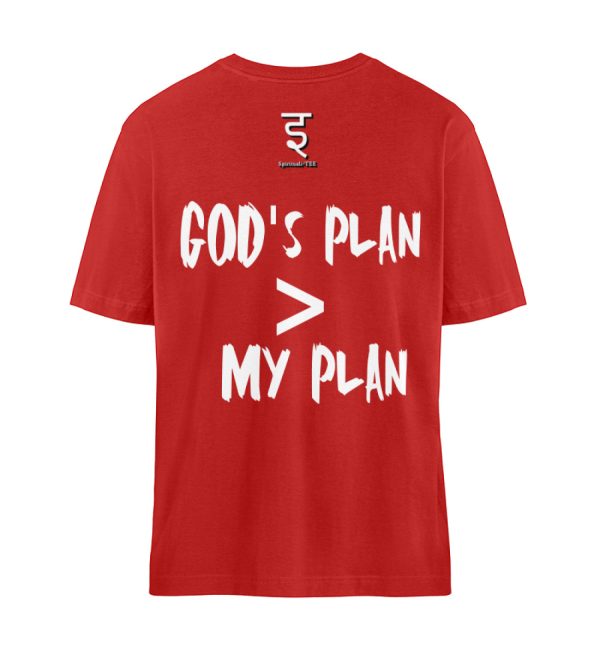 God-s plan is larger than my plan - Organic Relaxed Shirt ST/ST-4