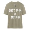 God-s plan is larger than my plan - Organic Relaxed Shirt ST/ST-651