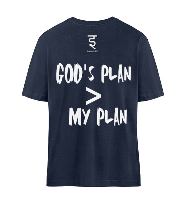 God-s plan is larger than my plan - Organic Relaxed Shirt ST/ST-6887