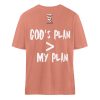 God-s plan is larger than my plan - Organic Relaxed Shirt ST/ST-7063