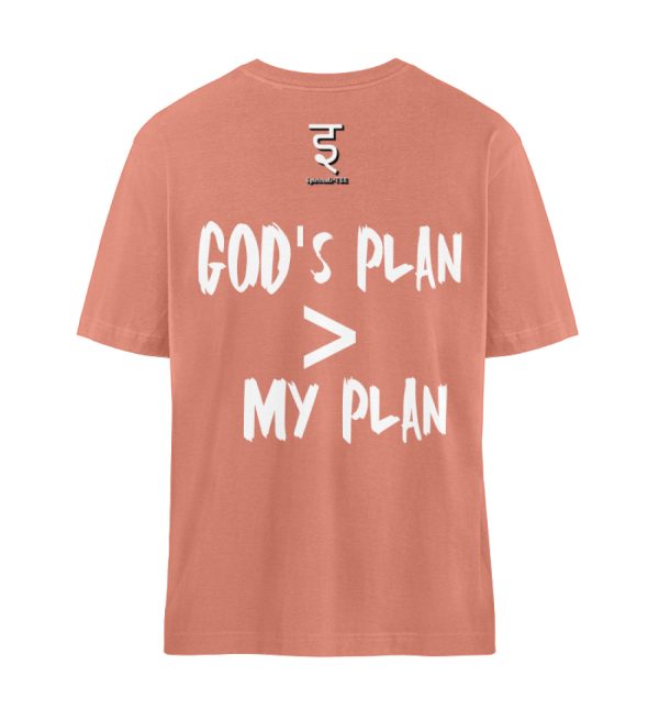 God-s plan is larger than my plan - Organic Relaxed Shirt ST/ST-7063