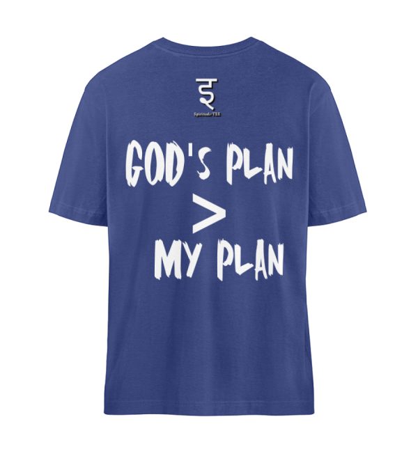 God-s plan is larger than my plan - Organic Relaxed Shirt ST/ST-7217