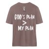 God-s plan is larger than my plan - Organic Relaxed Shirt ST/ST-7219