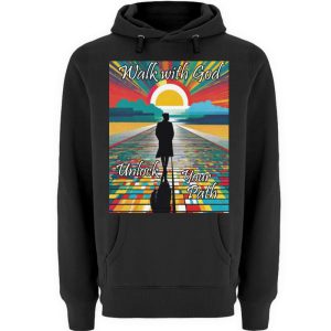 Walk with God Unlock Your Path - Unisex Premium Hoodie-16