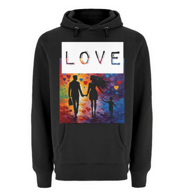 Love Heals Empowers Unites - Unisex Premium Hoodie-16