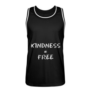 Kindness is Free - Unisex Basketball Jersey-16