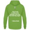 Do not seek to follow in the footsteps of the wise. Seek what they sought. Matsuo Basho - Unisex Hoodie-1646