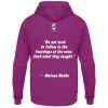 Do not seek to follow in the footsteps of the wise. Seek what they sought. Matsuo Basho - Unisex Hoodie-1658