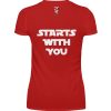 World Peace Starts With You - Women Basic Shirt-4