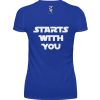 World Peace Starts With You - Women Basic Shirt-2496