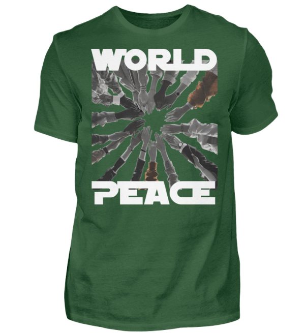 World Peace Starts With You - Men Basic Shirt-833