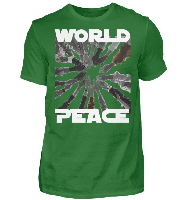 World Peace Starts With You - Men Basic Shirt-718