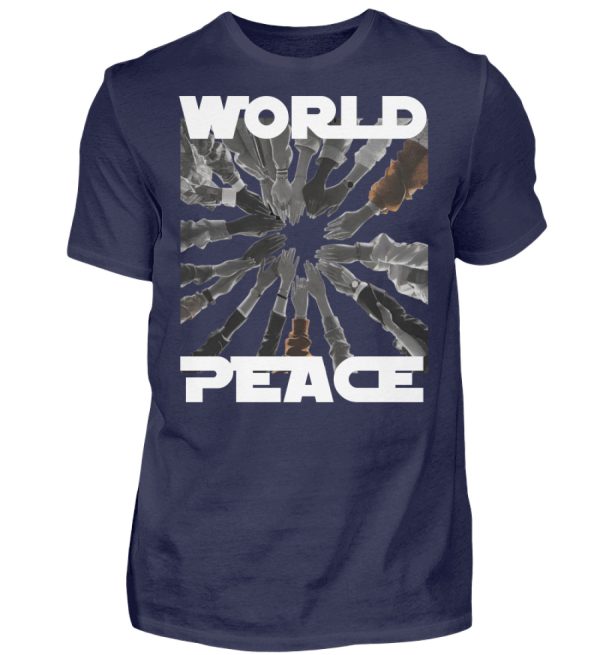 World Peace Starts With You - Men Basic Shirt-198