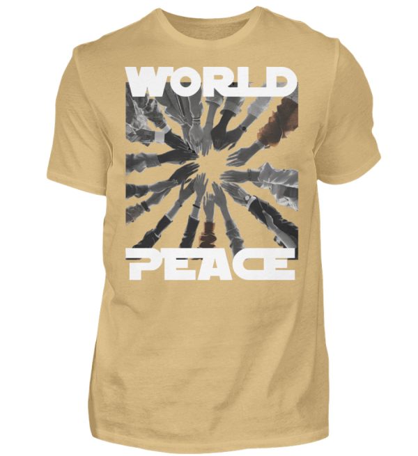 World Peace Starts With You - Men Basic Shirt-224