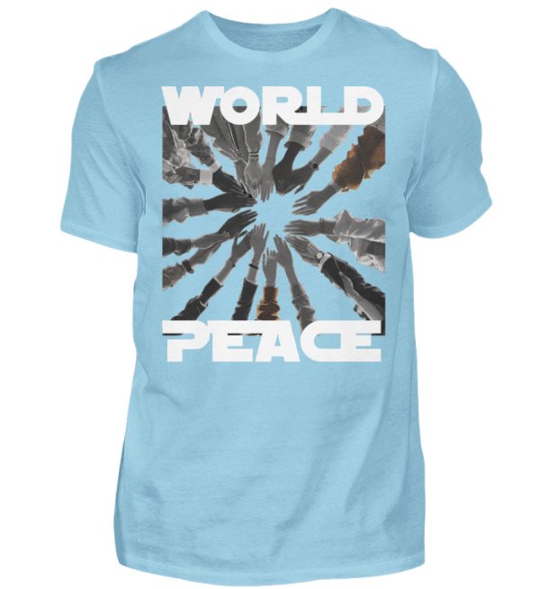 World Peace Starts With You - Men Basic Shirt-674