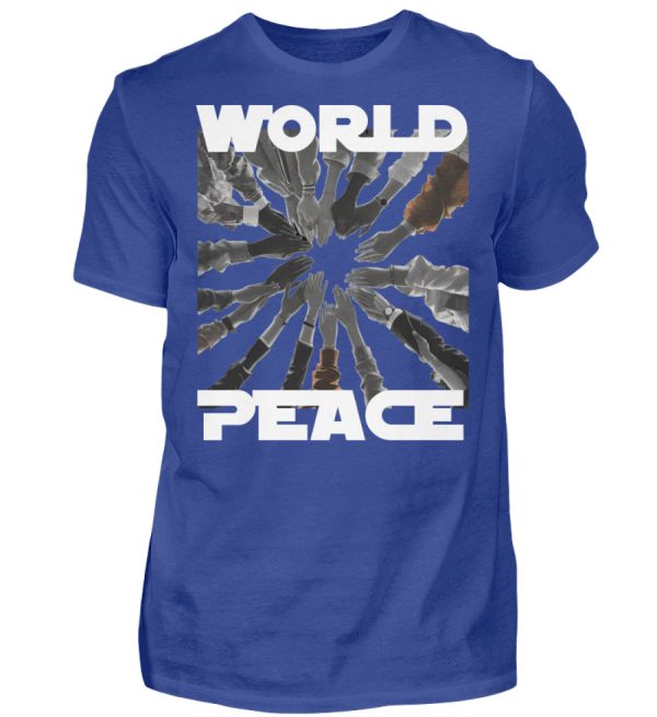 World Peace Starts With You - Men Basic Shirt-668